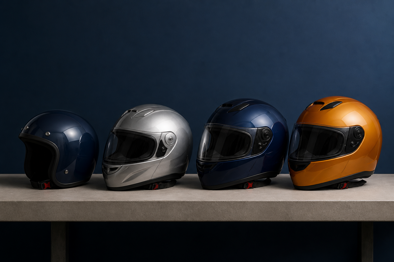 Illustrative Darstellung zum Ratgeberthema Motorradführerschein: Klassen AM, A1, A2 und A einordnen